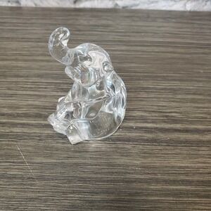 Elephant Salt Shaker REPLACEMENT Lucky Trunks Up Lenox Full Lead Crystal